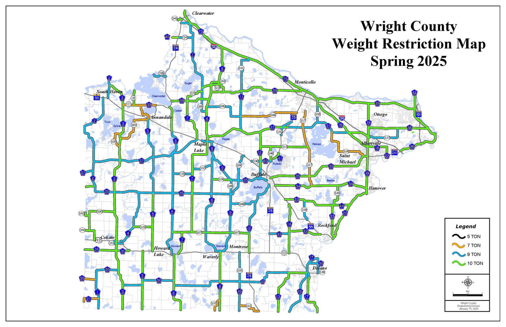 2025 Wright County Restriction